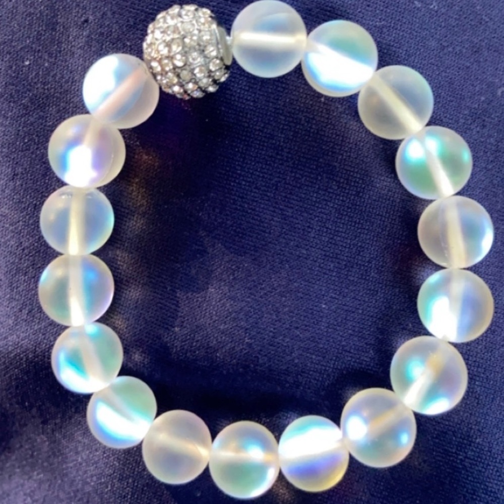 Rainbow Moonstone Bracelet